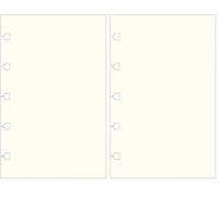 Filofax Pocket Notebook Plain Refill - Pastel (Pack of 2)