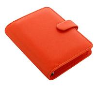 Filofax Pocket Saffiano Bright Orange Organiser
