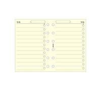 Filofax Pocket to Do List Cotton Cream (B212253)
