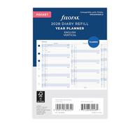 Filofax Pocket Vertical Year Planner 2028-28-68202