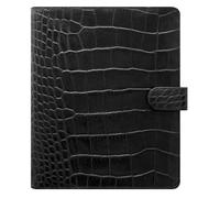 Filofax Premium Quality and Stylish Designed Classic Croc A5 Organiser (Ebony)