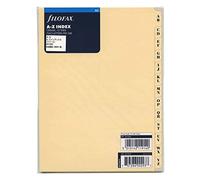Filofax Refill Insert A-Z Index A5 Cream Ref 341664