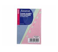 Filofax Refill Pocket 30 Sheets Ruled - Color: Fashion Colours