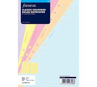 Filofax Refill Sheets All Sizes A5 Classic Coloured Ruled Notepaper