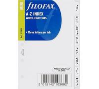 Filofax Refill Sheets All Sizes Mini A-Z Index