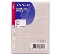 Filofax Refill Sheets - All Sizes - Pocket Credit Card Holder