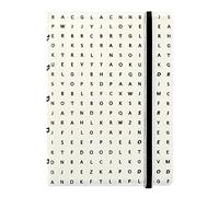 Filofax Refillable Impressions Notebook, Pocket Black and White - 112 Cream moveable pages - Index, pocket and page marker (B115046U)