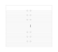 Filofax Ruled White Paper (B133008)