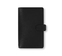 Filofax Saffiano Personal Compact Organiser - Black