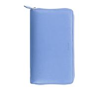 Filofax Saffiano Personal Compact Zip Organiser - Blue