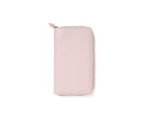 Filofax Saffiano Personal Compact zip organiser - blush