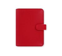 Filofax Saffiano Pocket Organiser - Poppy