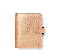 Filofax Saffiano Pocket Organiser - Rose Gold