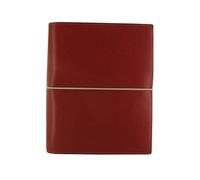 Filofax Stylish Domino A5 Size High-Quality Organiser in Vibrant Red Colour