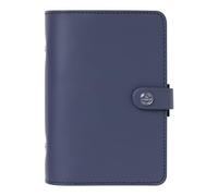 Filofax The Original Organizer, Pocket Size, Midnight Blue - Leather, Six Rings, Week-to-View Insert, Multilingual (C022659)