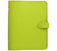 Filofax 2024 Original A5 Leather Organiser Pear, Multifunction Elastic Holder