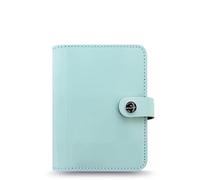 Filofax The Original Pocket Leather Organiser - Duck egg