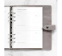 Filofax Travel Planner Refill, A5 Size Organizer, 8.27-inches Height, White, B132929