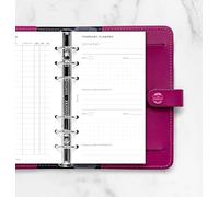 Filofax Travel Planner Refill, Personal Size Organizer, 6.73-inches Height, White, B132928
