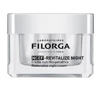 Filorga NCEF-Revitalize Night Cream, Restorative Overnight Moisturiser for All Skin Types, Revitalising, Hydrating, Firming, Anti-Aging, 50ml