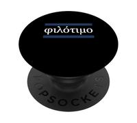Filotimo Love of Honour Greek Philosophy PopSockets Adhesive PopGrip