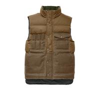 Filson | Down Cruiser Vest | Men's | Waxed Cotton Gilet | Dark Tan XL
