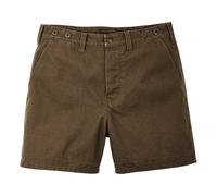 Filson | Dry Tin Cloth Shorts | Heavy Duty Work Shorts | Marsh Olive 36