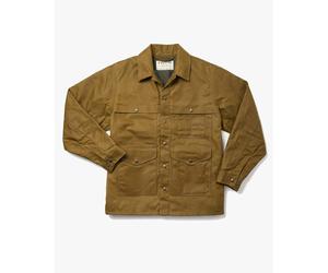Filson Lined Tin Cloth Cruiser Jacket - Dark Tan