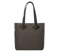 Filson Luggage Twill Shopper Bag Leather 35.5 cm olive