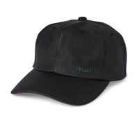 Filson | Oil Tin Low-Profile Cap | Waterproof Baseball Cap | Black One Size