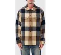 FILSON Relaxed Fit Plaid Wool Shirt Jacket with Dropped Shoulders - Size: M - male