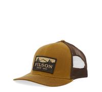 Filson Scenic Waxed Logger Mesh Cap Dark Tan