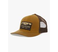 Filson Scenic Waxed Logger Mesh Cap - Dark Tan