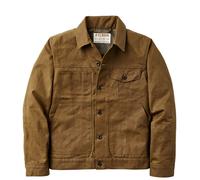 Filson Short Lined Cruiser Jacket Dark Tan