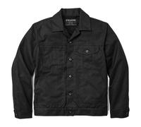Filson | Tin Cloth Short Lined Cruiser | Waxed Jacket | Black Small