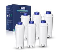 Filswa Delonghi Water Filter Replacement for Fully Automatic Coffee Machines, Compatible with ECAM Series, Dinamica, Magnifica & Magnifica S/Evo, ETAM