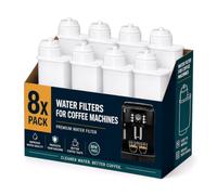 Filswa Fully Automatic Coffee Machine Water Filter for Siemens EQ Series, EQ6 Plus S700, EQ9 S900 S500, EQ500, EQ700, EQ900. Efficient and Economical Alternative (Pack of 8)