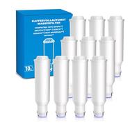 Filswa Water Filter Cartridge for Coffee Machines, Replacement for Melitta Filter Cartridge, Pro Aqua, Nivona Water Filter, Krups F088 Filter Cartridge,Compatible with Krups Jura Caffeo Solo (10Pack)