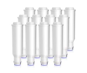 Filswa Water Filter Cartridge for Coffee Machines, Replacement for Melitta Filter Cartridge, Pro Aqua, Nivona, Krups F088 Filter Cartridges, Compatible with Krups Jura Caffeo Solo (12 Pack)