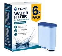 Filswa Water Filter Compatible with Philips Aqua Clean Coffee Machine (6) | Replacement for Philips 3100, 4000, 5000, Saeco, LatteGo, Gaggia - CA6707, CA6903 Limescale & Water Filters