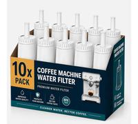 Filswa water filter for Sage coffee machine - Compatible with Barista Express Impress Pro Touch Oracle Jet The Barista Dual Boiler - Filter for SES810/875/880/920/980/990, BES008, BES878 10 pieces