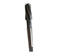 Filteilect 1:10 Taper Reamer for HSS Tapered Chucking Spiral Reamer for CNC Tools, 22/24/26/28/30mm Alloy Tool Steel Straight Flute Hand Reamer, 155mm(22mm)
