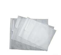 Filteilect 100 PCS White Fruit Protection Bags, Breathable Non-Woven Fabric Anti-Bird Netting Pest Control Reusable Drawstring, For Grape Strawberry Peach(2)