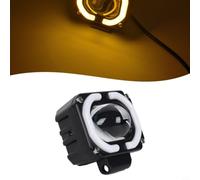 Filteilect 15W High Power LED Lamp 2000LM White Beam(Yellow) | 2000 lumens brightness, 15W power, square lens design, white beam option, night safety