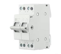 Filteilect 2P 40A/63A Disconnector for MTS Dual Power Manual Transfer Switch - Interlock Circuit Breaker, 8kA Breaking Capacity, AC400V, 2 Pole Load Switch, White(40A)