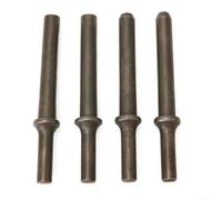 Filteilect 3pcs Air Rivet Hammer Sets with 1pc Coupled Bit for Pneumatic Tools, 12cm Long, Made of 45# Steel for Solid and -Tubular Rivets, Compatible with .401