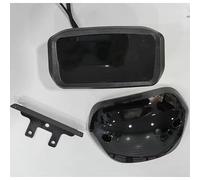 Filteilect 48V-72V LCD Display Meter Control Panel for E-For Bike Electric Scooter, 9PIN Interface, Speed Power Voltage, Compatible with(display+NGT bracket+NGTwindshield)