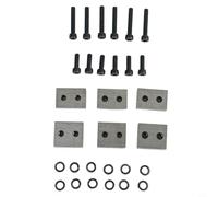 Filteilect 6Pc Electric Cutter Blade Hard Hydraulic Blade Replacement Jaw Blade Jaw Cutter Replacement Steel Cutting Jaw(Type 25)