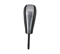 Filteilect Automatic Car Gear Shift Knob Compatible with Models from 2005 to 2013 Including E81-E93 Series and X3 for X5 SUVs in Short and Long Types(Silver)