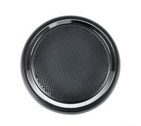 Filteilect Black Glossy Chrome ABS Speaker Grille Replacement for Front Door OEM 51412753333 51412756567 Fit Hatchback Clubman Convertible For Roadster